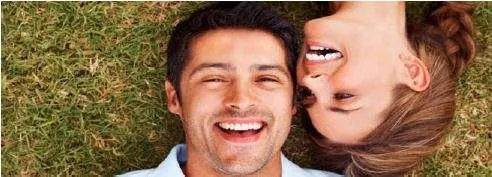 Sonrisa blanca y brillante
