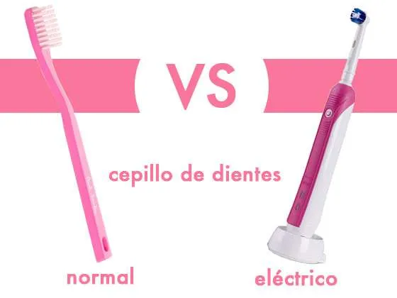 Cepillo de dientes normal frente a cepillo de dientes eléctrico